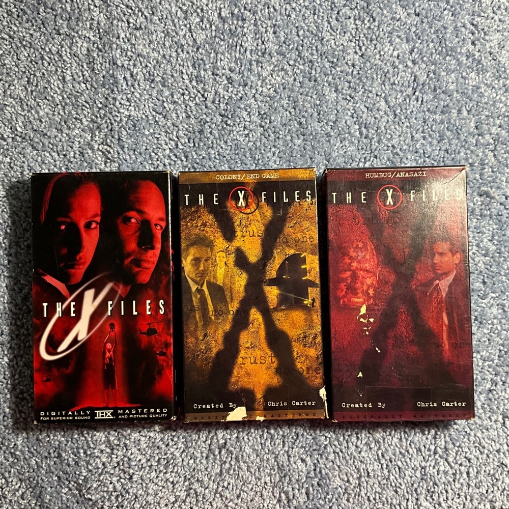 The X Files VHS Lot